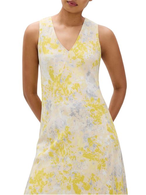 Abito donna stampato in viscosa Calvin Klein | LV044B059GU50